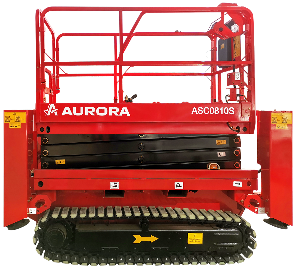 Ножничный гусеничный подъемник Aurora ASC0810S my_domain_text