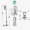 Чертеж Мачтовый подъемник AURORA GTWY11-1300
