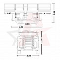 Чертеж Ножничный подъемник Dingli JCPT1523DCL2