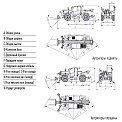 Чертеж Телескопический погрузчик Heli 50THCJ13-CUS/L (50H88-128S-C3)