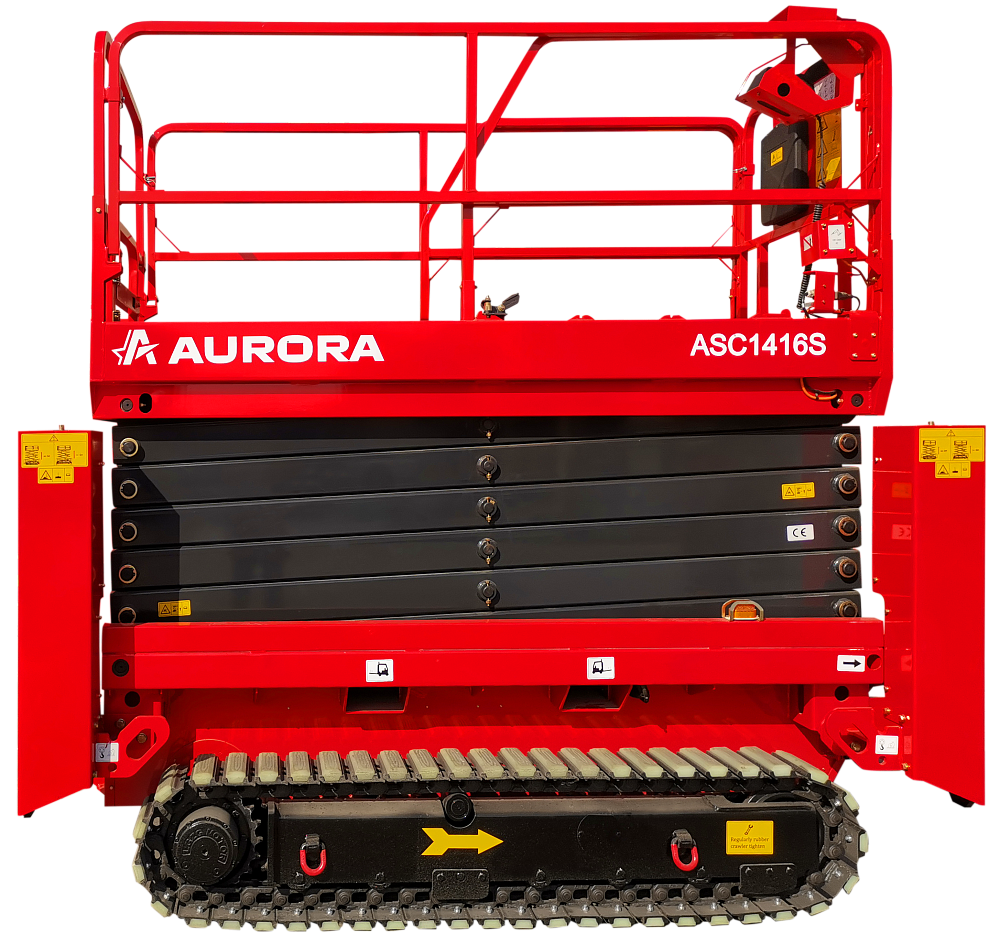 Ножничный гусеничный подъемник Aurora ASC1416S my_domain_text