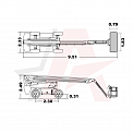 Чертеж Телескопический подъемник Dingli BT20CHRT