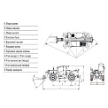 Чертеж Телескопический погрузчик Heli 50THCJ13-CU/L (50H88-125-С3)