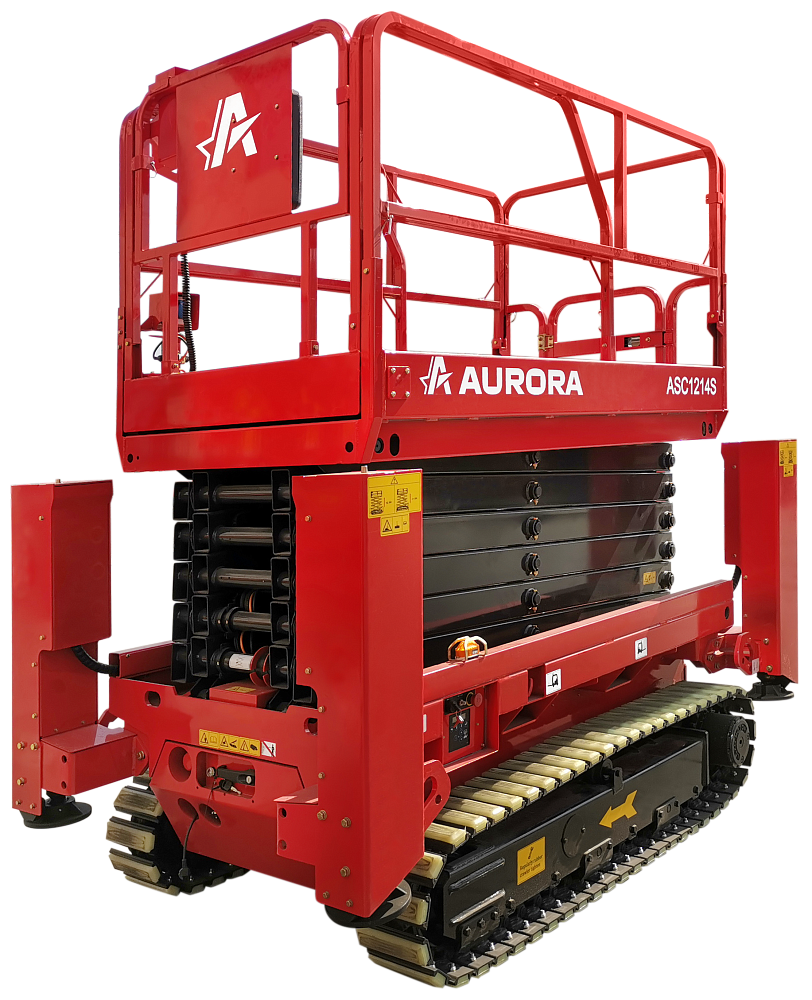 Ножничный гусеничный подъемник Aurora ASC1214S my_domain_text