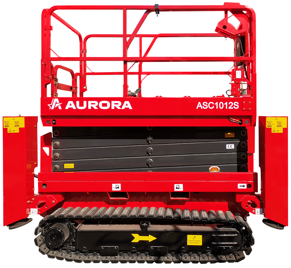 Ножничный гусеничный подъемник Aurora ASC1012S my_domain_text